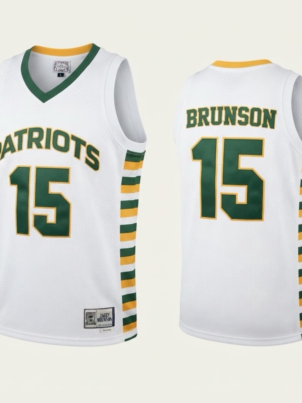 Jalen Brunson Stevenson Patriots #15 High School Jersey NWT Men’s Small
